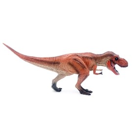 Gemini & Genius Tyrannosaururs Rex Dinosaur Toy with Movable Jaw Action Figure, Great Gift, Collection, Toys, Party Supplies and Room Decor for Kids (Red - 14 Inches Length)