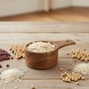 1/2 Cup Scoop Wooden Measuring Cups 1/2 Cup Measuring Cups