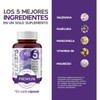 Multivitaminico LIFEED5 para 60 días Valeriana Pasiflora Magnesio Manzanilla Vitamina