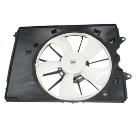 For Acura MDX 2014-2020 Radiator Cooling Fan Assembly Driver Side | Single Fan | Fan Blade, Motor, And Shroud | Replacement For AC3115125 | 190155J6A01-PFM