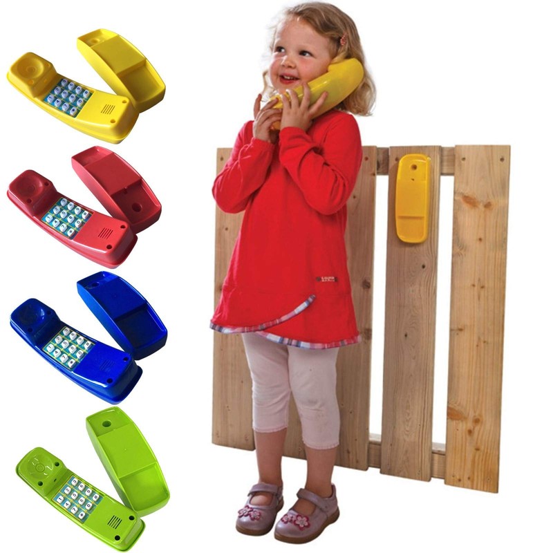 Children's Phone for Play Tower Playhouse (Apple Green) Toy