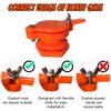 MayBee 2 Pack Honey Gate Valve for Extractor, Durable Nylon