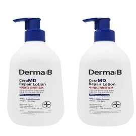 Dermaby CeraMD Repair Lotion Unscented 400ml, 2 x 2SET (SH) / 더마비 세라엠디 리페어 로션 무향 400ml, 2개 x2SET(SH)