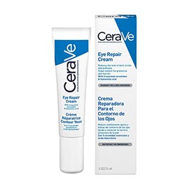 Cerave Crema Reparadora Contorno Ojos Ceramidas Ácido Hialurónico Ojeras Bolsas Hidratante Apto Pieles Sensibles Comedogénica