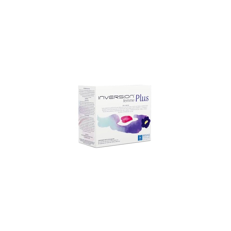 Inversion Femme Plus, Suplemento Alimenticio, 90 Cápsulas