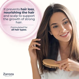 Zaroza Anti-Hair Loss Shampoo Biotin,Caffeine & Saw Palmetto Enriched Formula, Daily Hydrating, Hair Thinning and Hair Loss Treatment, For Men & Women, 20 Oz / 600 Ml (600)