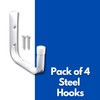 Marco Paul 4pc Jumbo Hook Set Large Hooks for Hanging