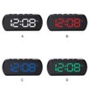 AIXXCUVQ Full Screen USB Alarm Clock Smart and Stylish Addition