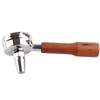 58mm Portafilter Single Head Extraction Solid Wood Handle Stainless Steel