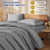 Shilucheng 1200 Thread Count Cotton Sheets Set，Luxury 100% Egyptian Cotton