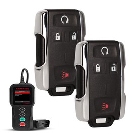 ATPSTOGO Key Fob Replacement Kit fits for Chevy Colorado Silverado GMC Canyon Sierra 2014 2015 2016 2017 2018 Keyless Entry Remote Control Replace FCC ID: M3N-32337100 (Set of 2)