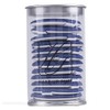 Nilo cushion round air puff 12p + round case set, navy, 1 set / 닐로 쿠션 원형 에어퍼프 12p + 원형케이스 세트, 네이비, 1세트