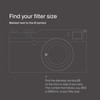 Urth 55mm Magnetic Lens Filter Caps