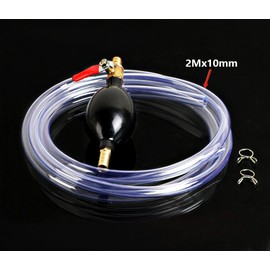 CHOIWEO Siphon Hand Pump Portable Manual Car Fuel Transfer Pump for Gasoline Liquid Pump