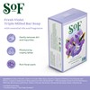 Fresh Violet Bar Soap by SoF Body Care (Formerly South