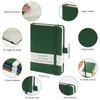 HOMEMARS Notebook A6, pack of 3, notebook A6 blank, 14.4