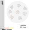 8 Glass Covers for Table Transparent PVC Stop Buffer Protection