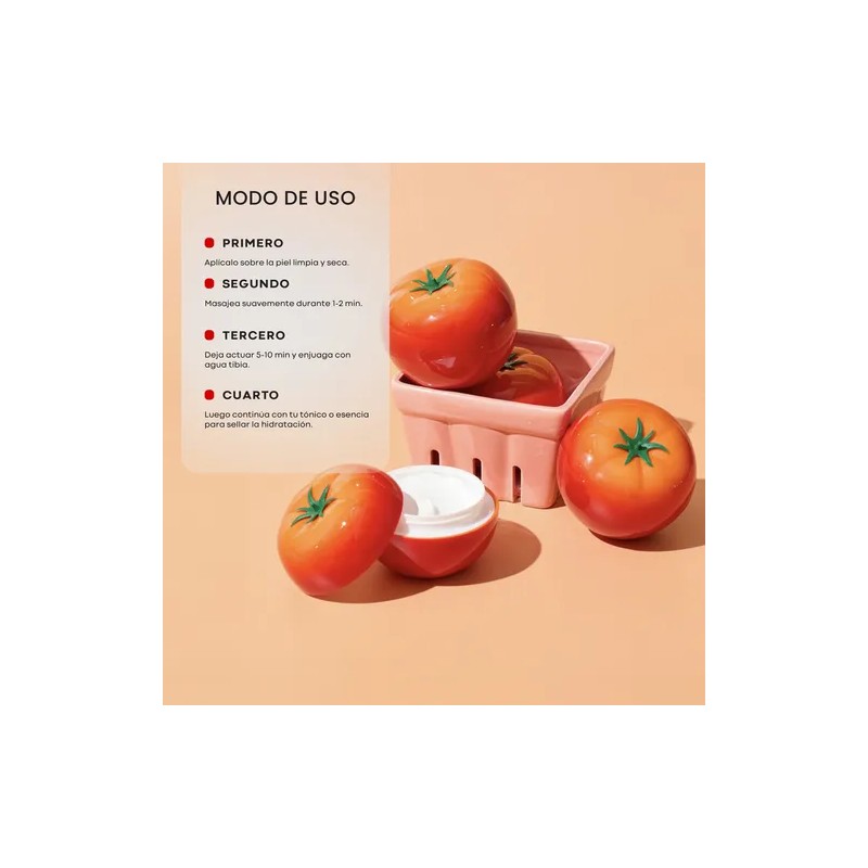 Tonymoly Tomatox Mascarilla de Tomate, Ilumina y Desvanece Manchas