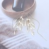 Iaceble Long Ear Threader Earrings Gold Wing Threader Earrings Dragonfly