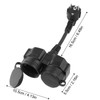 Socket Distributor Outdoor Double Plug for Outdoor Socket, 3500 W,