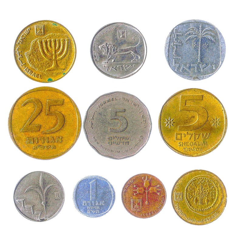 Hobby of Kings Israel 10 Mixed Coins | Sheqalim |
