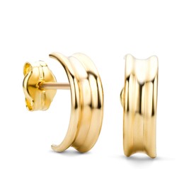 Orovi 14ct Yellow Gold Stud Earrings, Gold