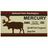 Keystone Design Accessory WASHINGTON ME045591 Mercury Sticker W4.6 x H2.6