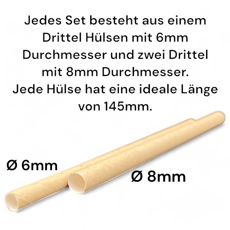 Nesting Tubes for Solitaire Bees - Pack of 300 Nesting