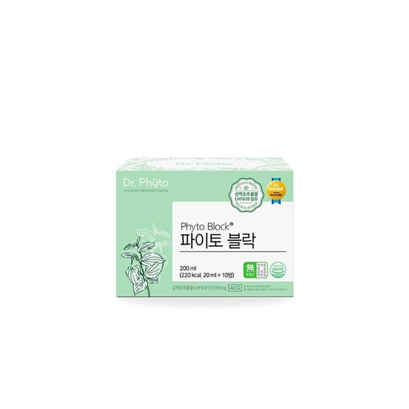M닥터파이토 파이토블락 2박스(20병) M Dr. Phyto Phyto Block 2 Boxes