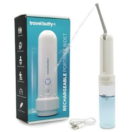 Portable Bidet for Travel - 3 Pressure Settings, USB Rechargeable, Adjustable Nozzle, Lightweight & Compact Design for Personal Hygiene Care – Ideal for Men, Women and Babies