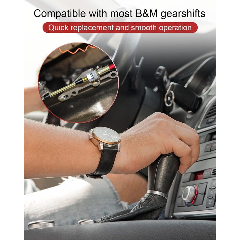 WMJNH 80833 Shifter Cable Fits for B&M Shifters with Eyelet
