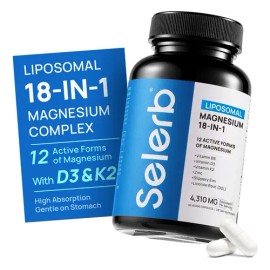 Selerb Magnesio Liposomal 90 Cápsulas B6 D3 K2 Zinc