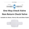 Check Valve, 8mm Plastic Inline Check Valve Disposable Check Valve