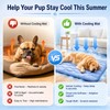 2 Pack Dog Cooling Mats 44" x 28", Q-Max 0.5+