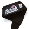 Schiek Sports, Inc. Basic Padded Lifting Straps in Black