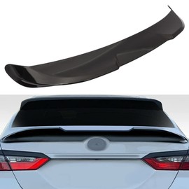 FINDAUTO ABS Car Spoiler Wing Body Kit JDM TR-D Style Fit for 2018-2020 For Toyota For Camry Glossy Black Trunk Lip Spoiler