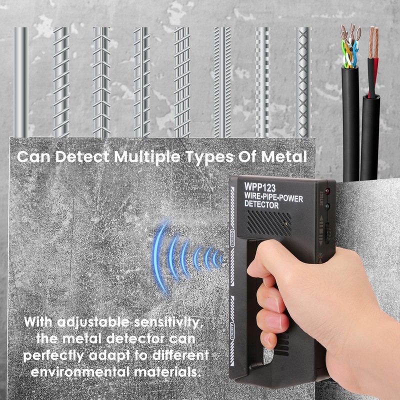 Wire Pipe Detector Wpp123 Stud Finder Wall Scanner Wire And