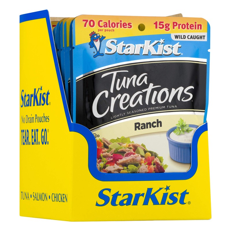 StarKist Tuna Creations Ranch, 2.6 oz Pouch (24 Pack) Ready