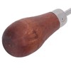 8Pcs Leather Awl Wooden Ergonomic Handle Stainless Steel Effort Saving