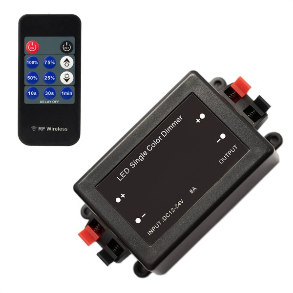 INNOVATE® LED Strip Cable Dimmer Controller Wireless Dimmer Dimm Switch