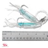 10 Packs - 4.5" Fishing Ling Cod Rig Twin Bulb