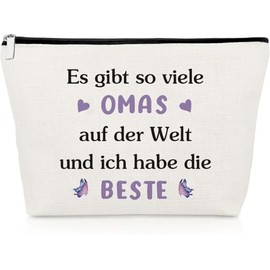 Make-Up Taschen Oma, Geschenk für Oma, Oma Geschenk Weihnachten,Oma Geschenk, Valentinstag für Oma, Geburtstagsgeschenk für Oma, Muttertagsgeschenke für Oma