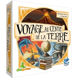 Origames - Voyage au Centre de la Terre - Jeu de Flip & Write d’Aventure - Simultané, Familial - Mode Solo - Jeu de stratégie de 1 à 50 joueurs - Français - 85126