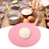 Baking Mat Round Silicone Pastry Mat, Nonslip Sheet Mat with