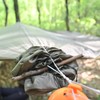 Onewind Tarp Sleeve 12ft, Camping Rain Fly Snakeskin for Tarp