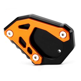 Modeer Motorcycle kickstand shoe Side Stand Enlarge Extension Pad Compatible with 790 890 1050 1090 1190 1290 Adventure R/S/T | 690 Enduro R/SMC R | 701 Enduro/LR/Supermoto | Norden 901 (OG-BK)