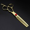 Golden Professional Hairdressing Scissors 6 Inch 7 Inch Hairdressing Scissors