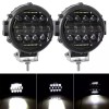 Bricologht Round 7 inch Front Bumper Spot LED Work Light