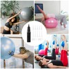 PEUTIER Exercise Ball Pump Kits, Hand Air Pump for Inflatables