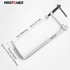 MAXPOWER Heavy Duty F Clamp 12-Inch x 4-3/4-Inch Throat (300